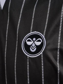 Chevron Pinstripe Polo Shirt