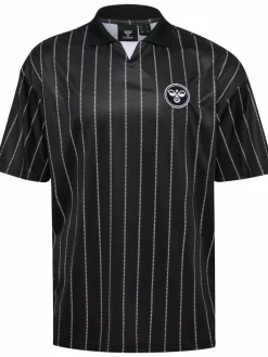Chevron Pinstripe Polo Shirt