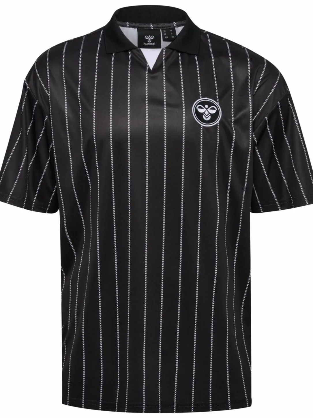 Chevron Pinstripe Polo Shirt