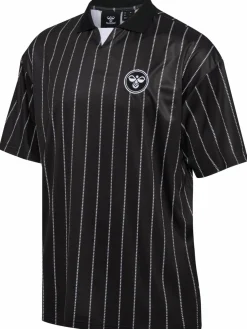 Chevron Pinstripe Polo Shirt