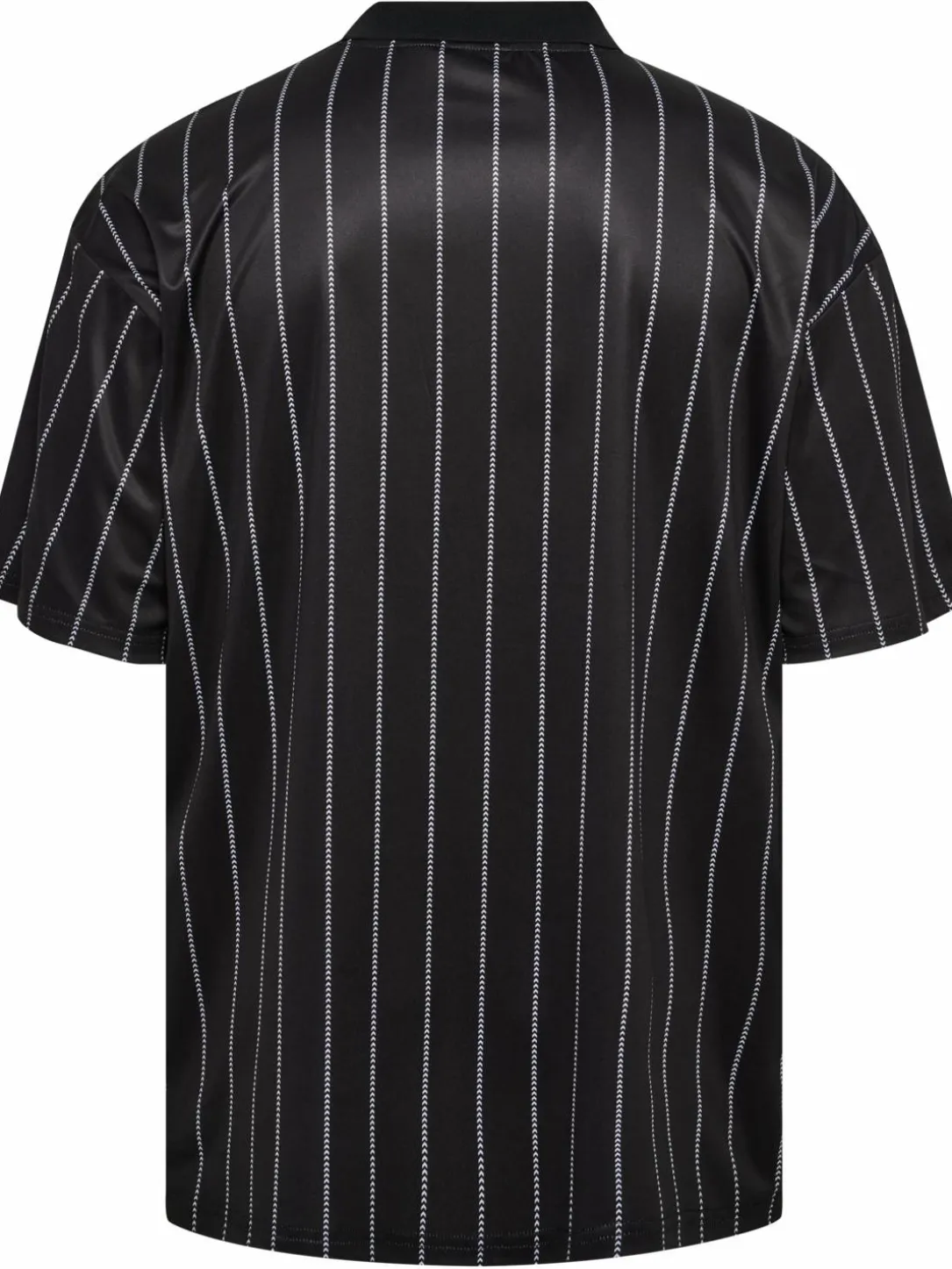 Chevron Pinstripe Polo Shirt
