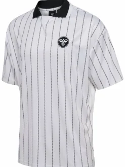 Chevron Pinstripe Polo Shirt