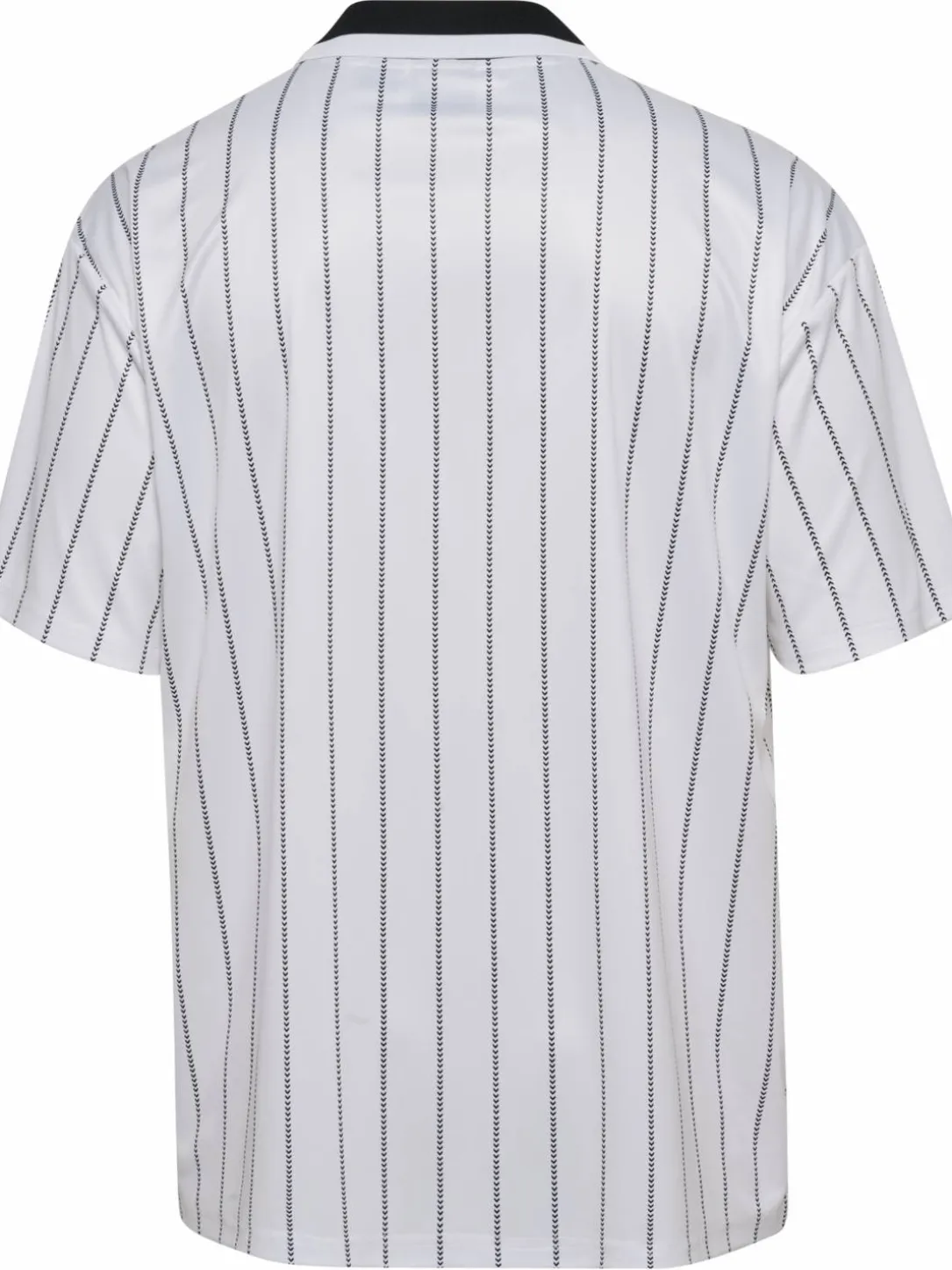 Chevron Pinstripe Polo Shirt