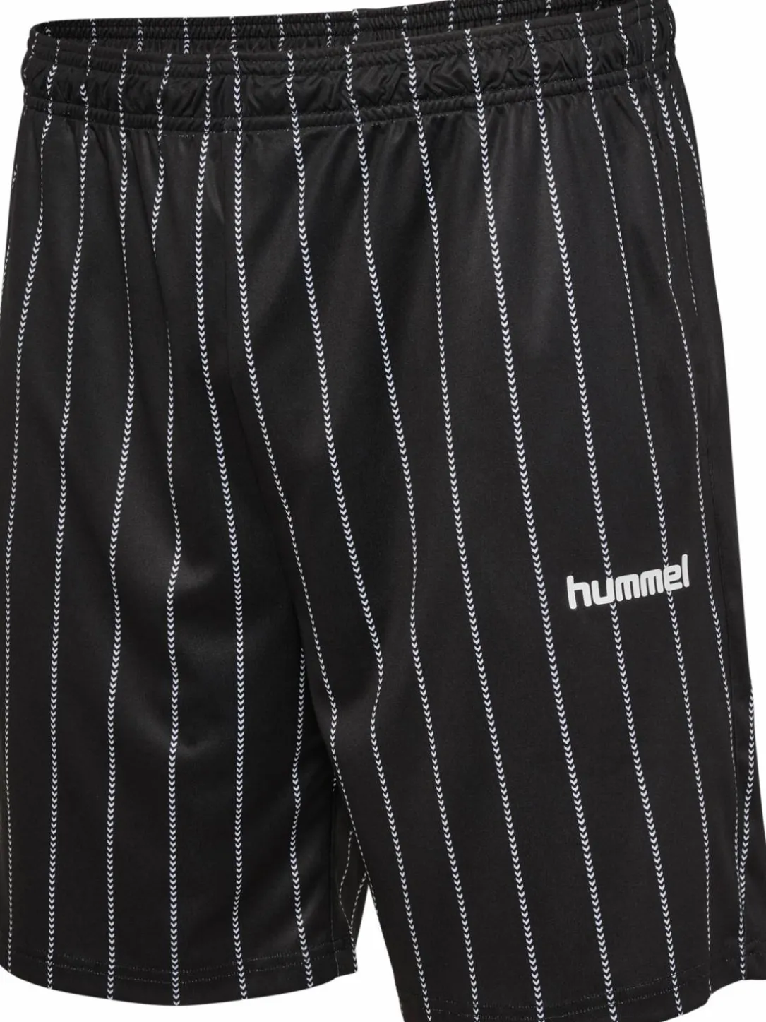 Chevron Pinstripe Shorts