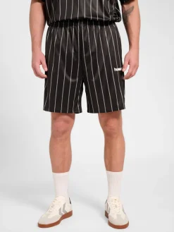 Chevron Pinstripe Shorts