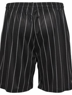 Chevron Pinstripe Shorts