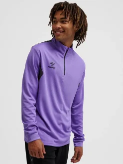 hmlAUTHENTIC HALF ZIP SWEAT