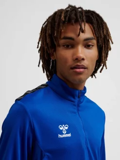 hmlAUTHENTIC HALF ZIP SWEAT