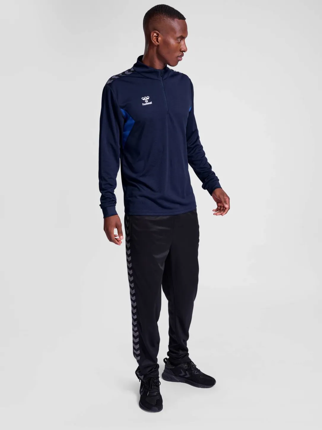 hmlAUTHENTIC HALF ZIP SWEAT
