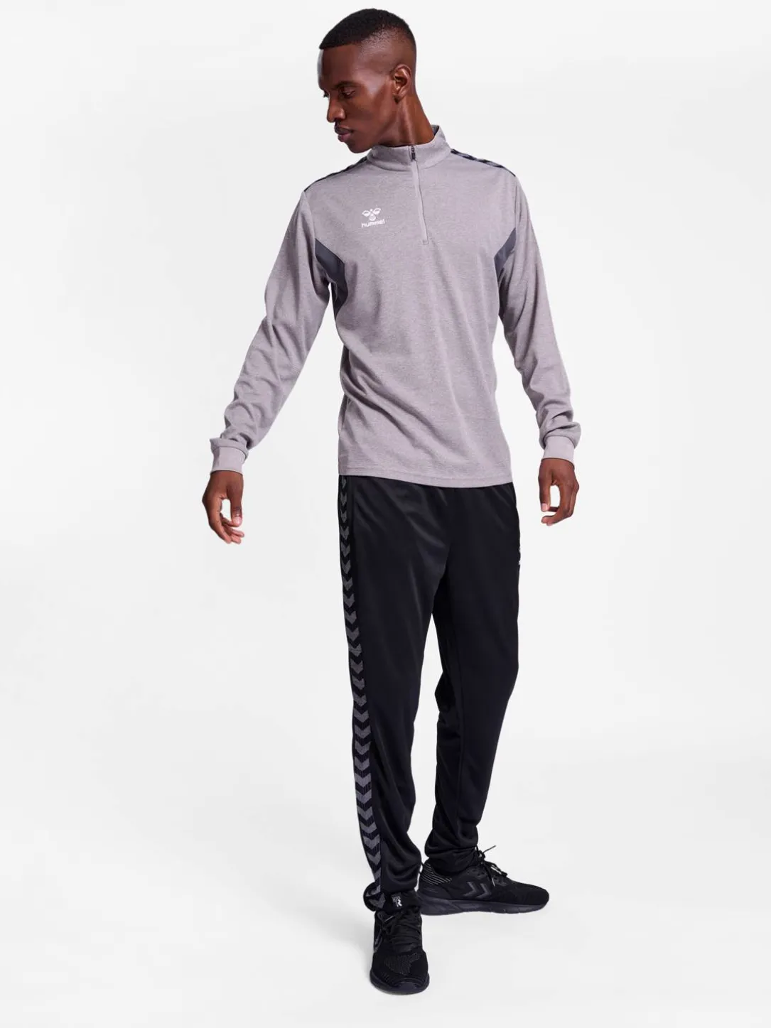 hmlAUTHENTIC HALF ZIP SWEAT