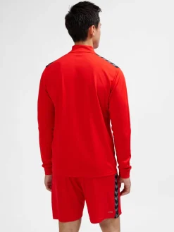 hmlAUTHENTIC HALF ZIP SWEAT