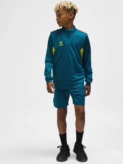 hmlAUTHENTIC HALF ZIP SWEAT KIDS