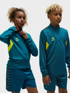 hmlAUTHENTIC HALF ZIP SWEAT KIDS