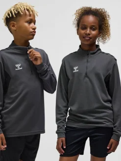 hmlAUTHENTIC HALF ZIP SWEAT KIDS
