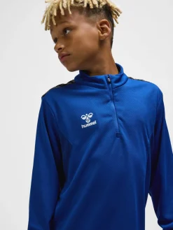 hmlAUTHENTIC HALF ZIP SWEAT KIDS