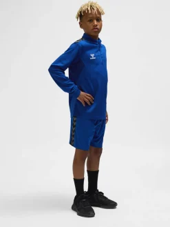 hmlAUTHENTIC HALF ZIP SWEAT KIDS