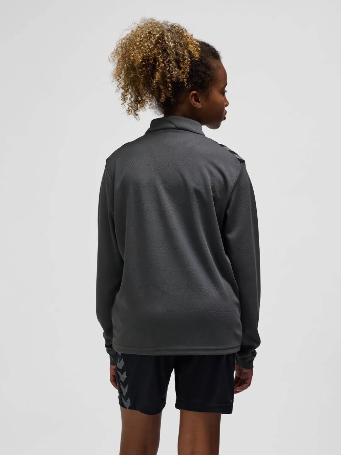 hmlAUTHENTIC HALF ZIP SWEAT KIDS