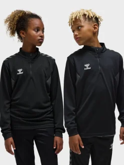 hmlAUTHENTIC HALF ZIP SWEAT KIDS