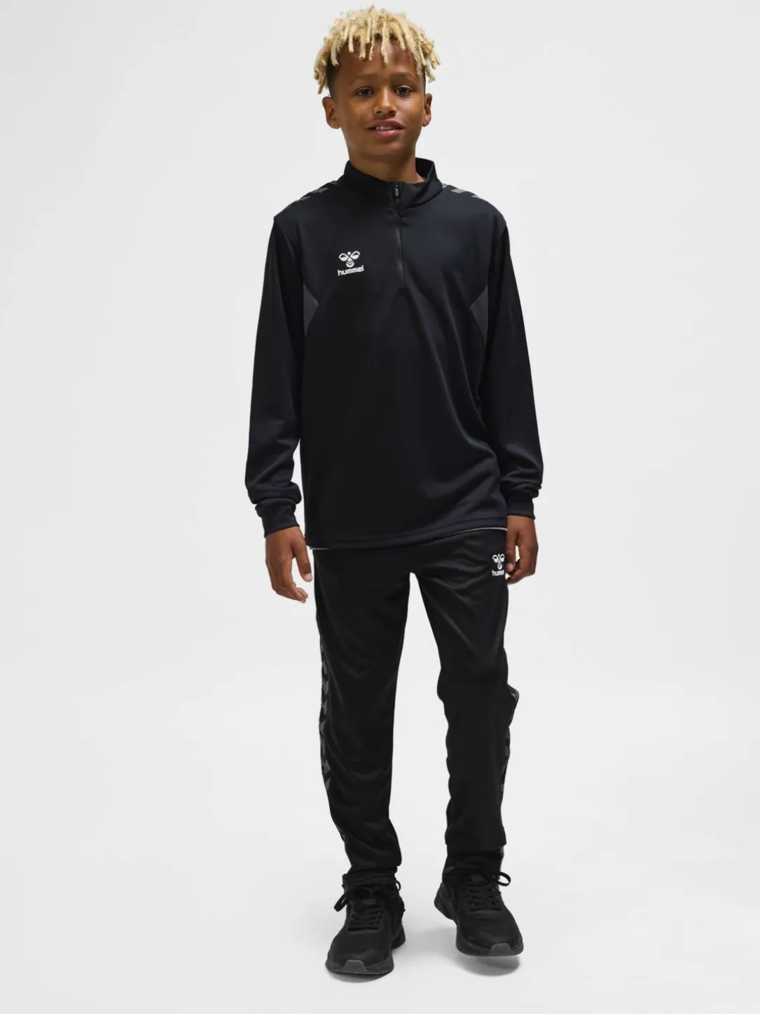 hmlAUTHENTIC HALF ZIP SWEAT KIDS