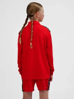 hmlAUTHENTIC HALF ZIP SWEAT KIDS