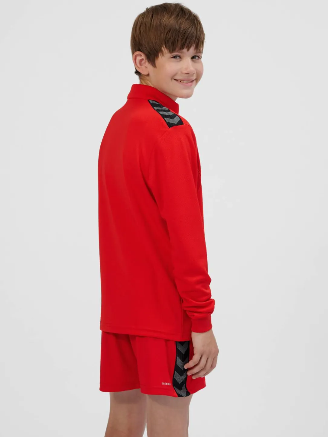 hmlAUTHENTIC HALF ZIP SWEAT KIDS