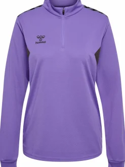 hmlAUTHENTIC HALF ZIP SWEAT WOMAN