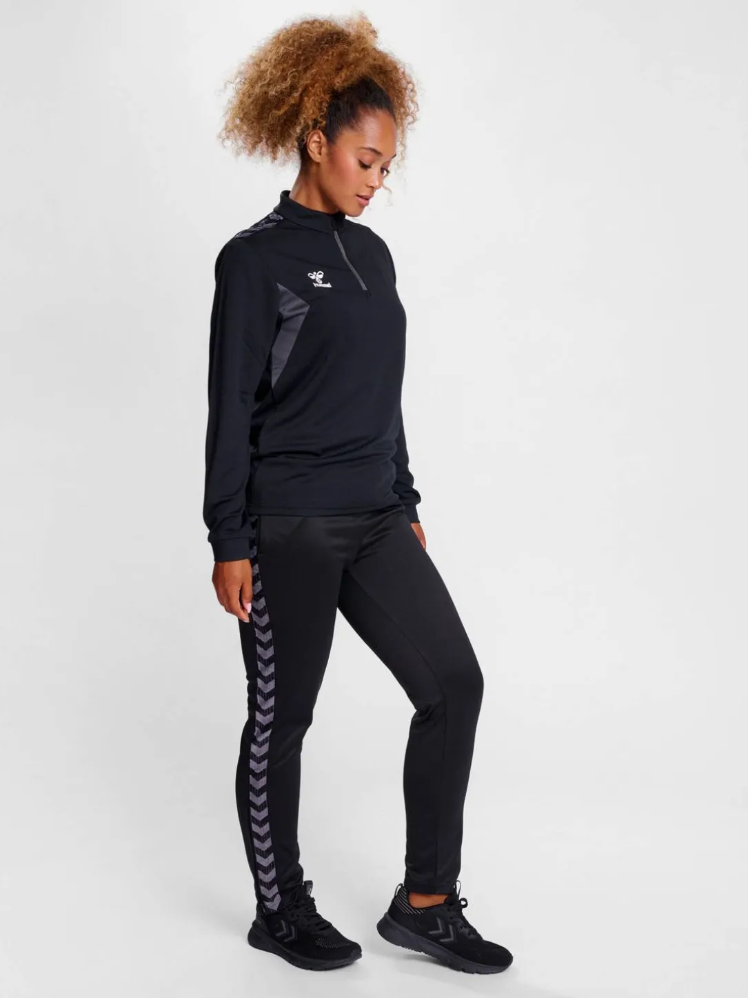hmlAUTHENTIC HALF ZIP SWEAT WOMAN