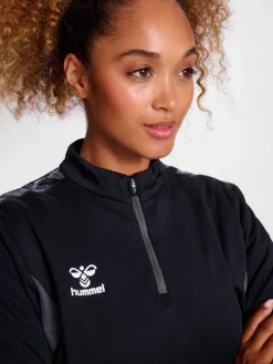 hmlAUTHENTIC HALF ZIP SWEAT WOMAN