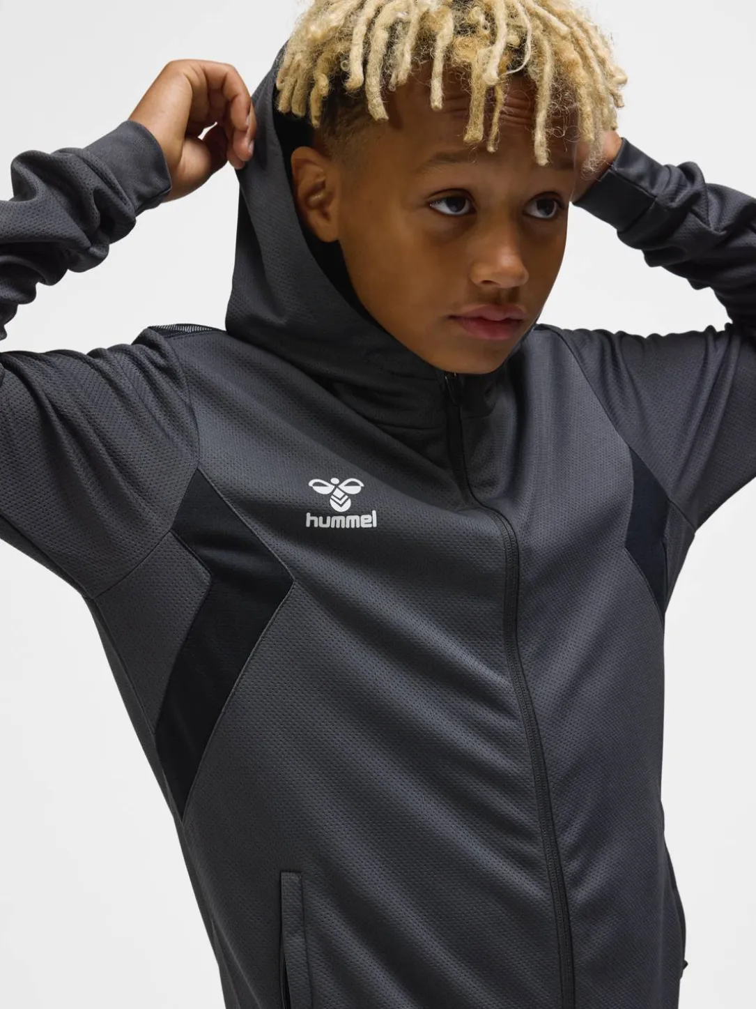 hmlAUTHENTIC PL ZIP HOODIE KIDS
