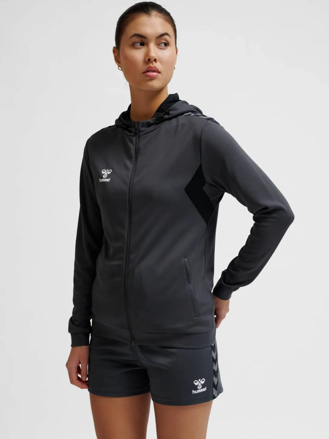 hmlAUTHENTIC PL ZIP HOODIE WOMAN