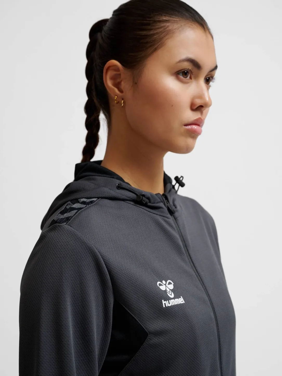 hmlAUTHENTIC PL ZIP HOODIE WOMAN
