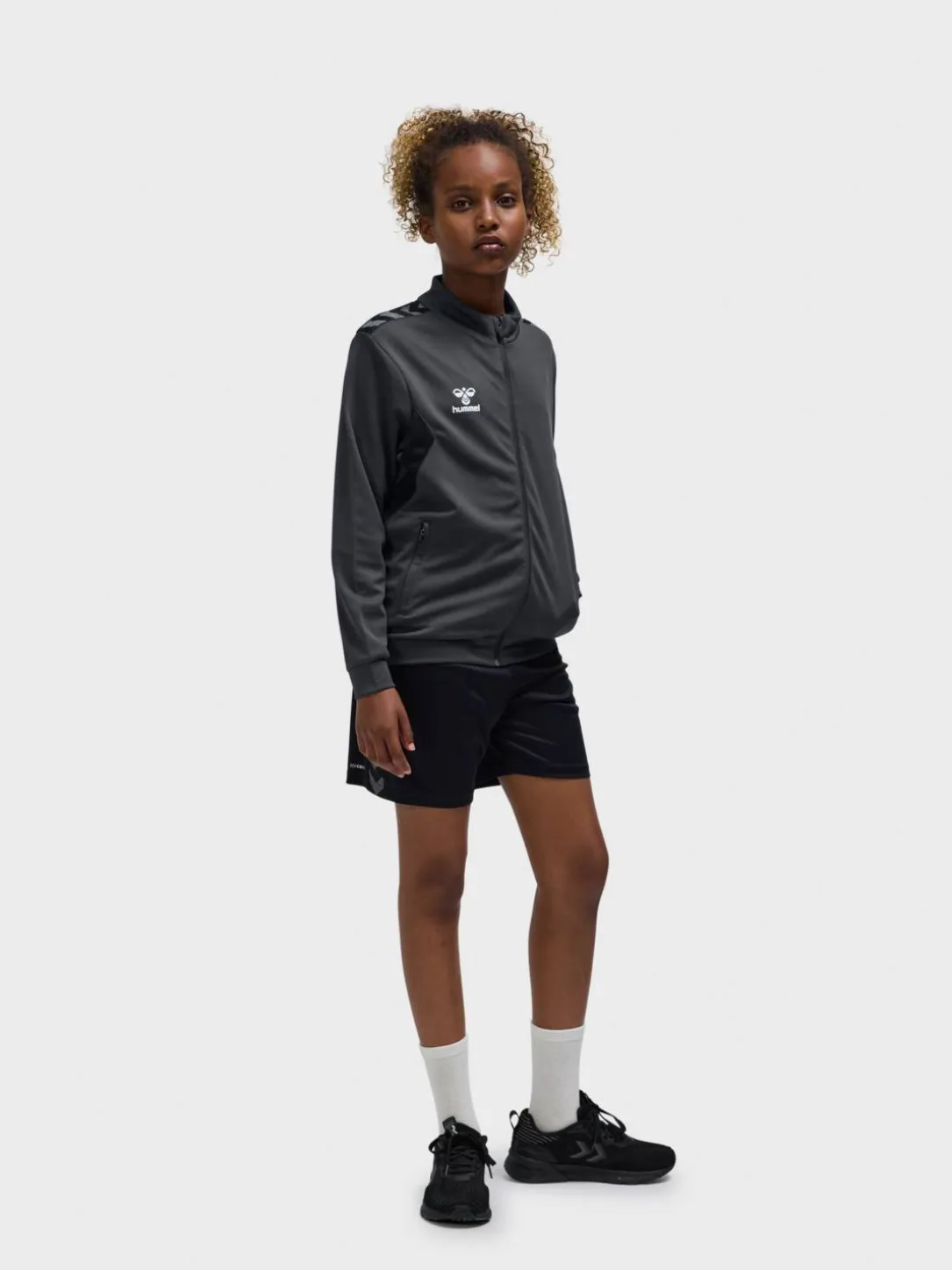 hmlAUTHENTIC PL ZIP JACKET KIDS