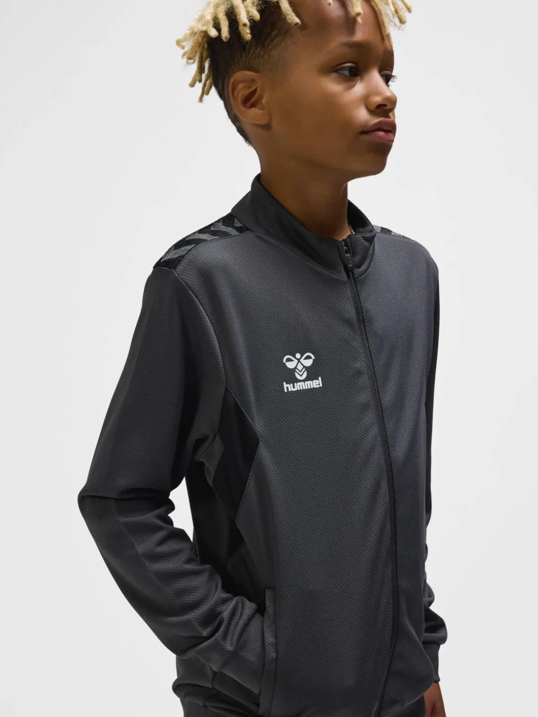 hmlAUTHENTIC PL ZIP JACKET KIDS