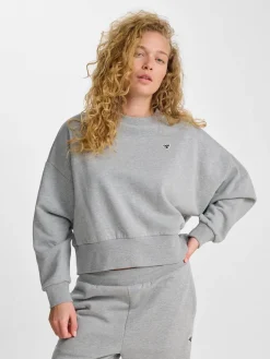 hmlBOXY W CREWNECK BEE