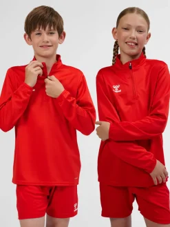 hmlESSENTIAL HALF-ZIP KIDS