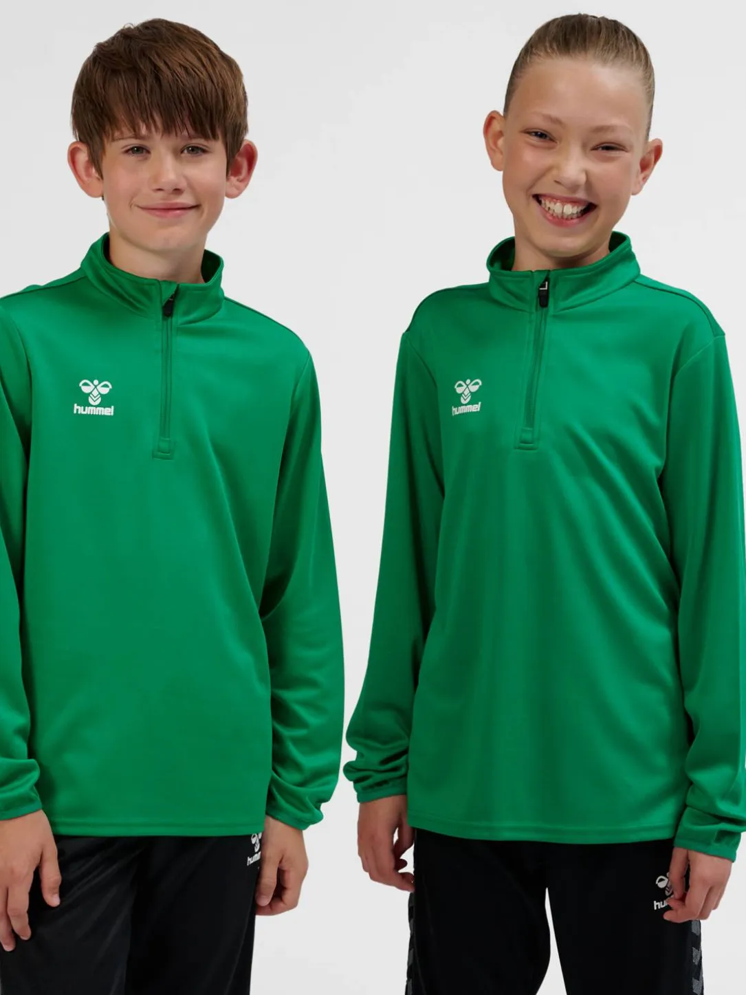 hmlESSENTIAL HALF-ZIP KIDS