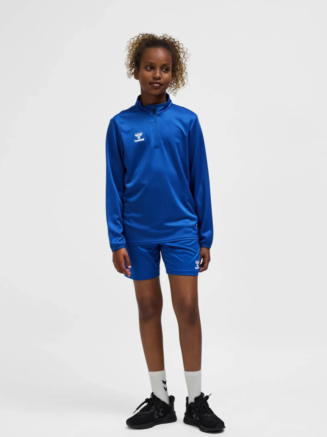 hmlESSENTIAL HALF-ZIP KIDS