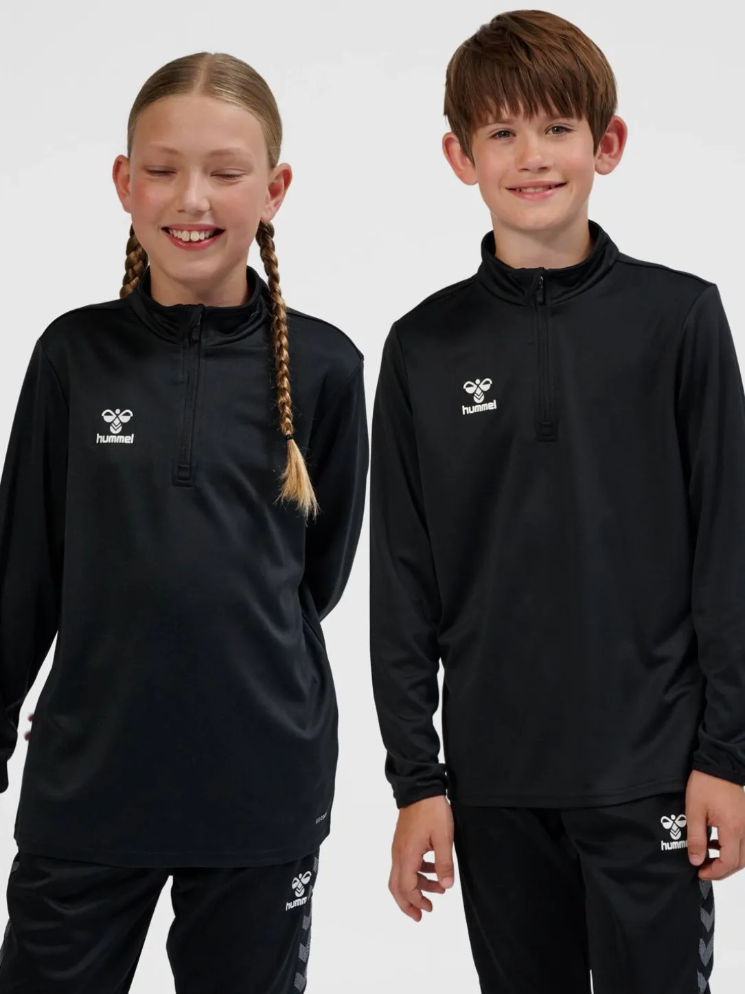 hmlESSENTIAL HALF-ZIP KIDS