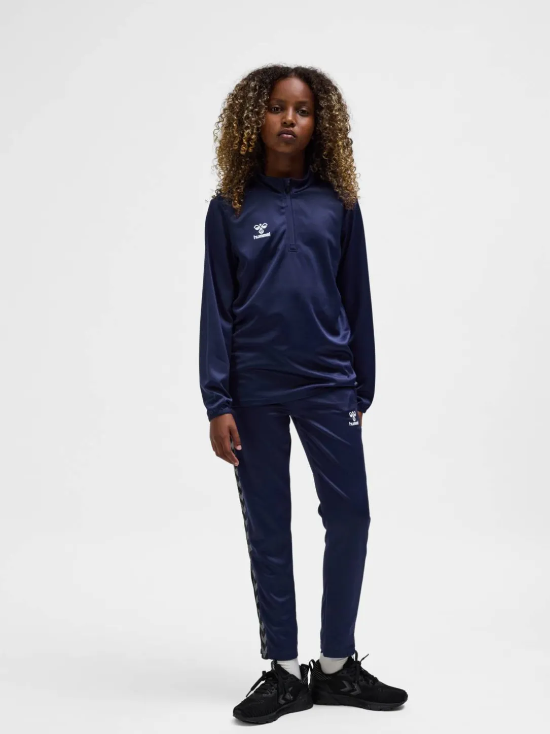 hmlESSENTIAL HALF-ZIP KIDS
