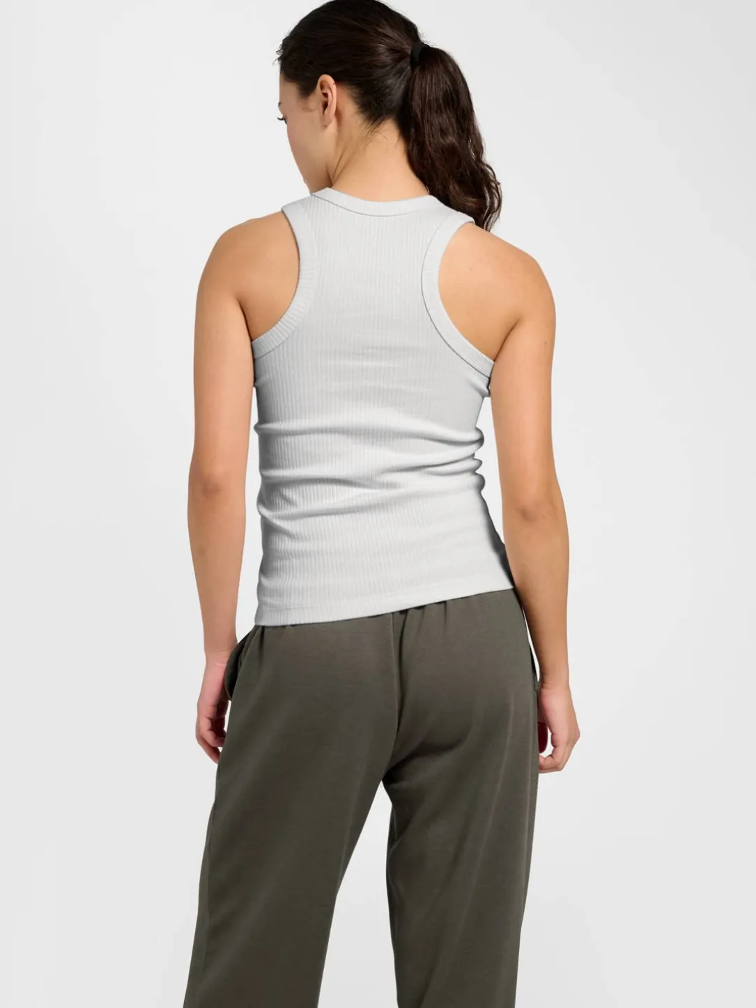 hmlFOUNDATION RIB TANK TOP
