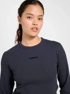 hmlFOUNDATION RIB T-SHIRT L/S