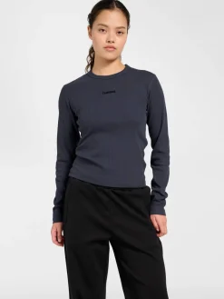 hmlFOUNDATION RIB T-SHIRT L/S