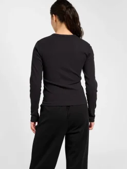hmlFOUNDATION RIB T-SHIRT L/S