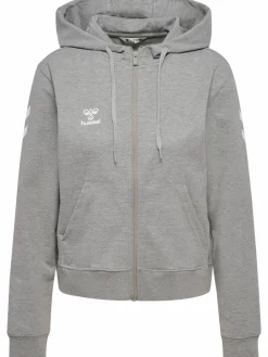 hmlGO 2.0 CHEVRON ZIP HOODIE WOMAN