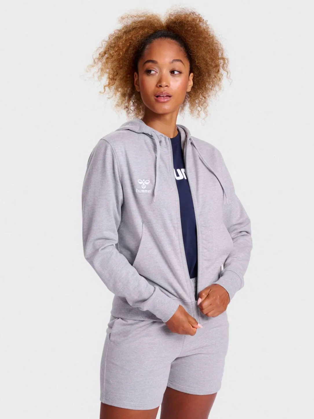 hmlGO 2.0 ZIP HOODIE WOMAN
