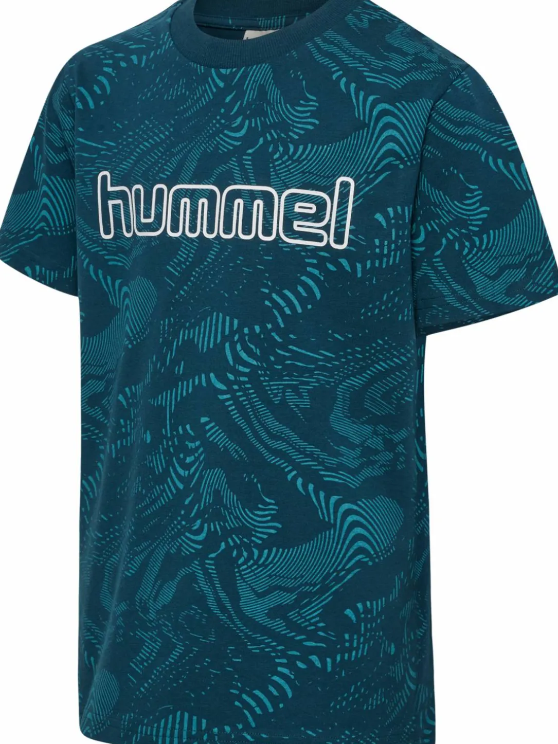 hmlJR AOP LOGO T-SHIRT
