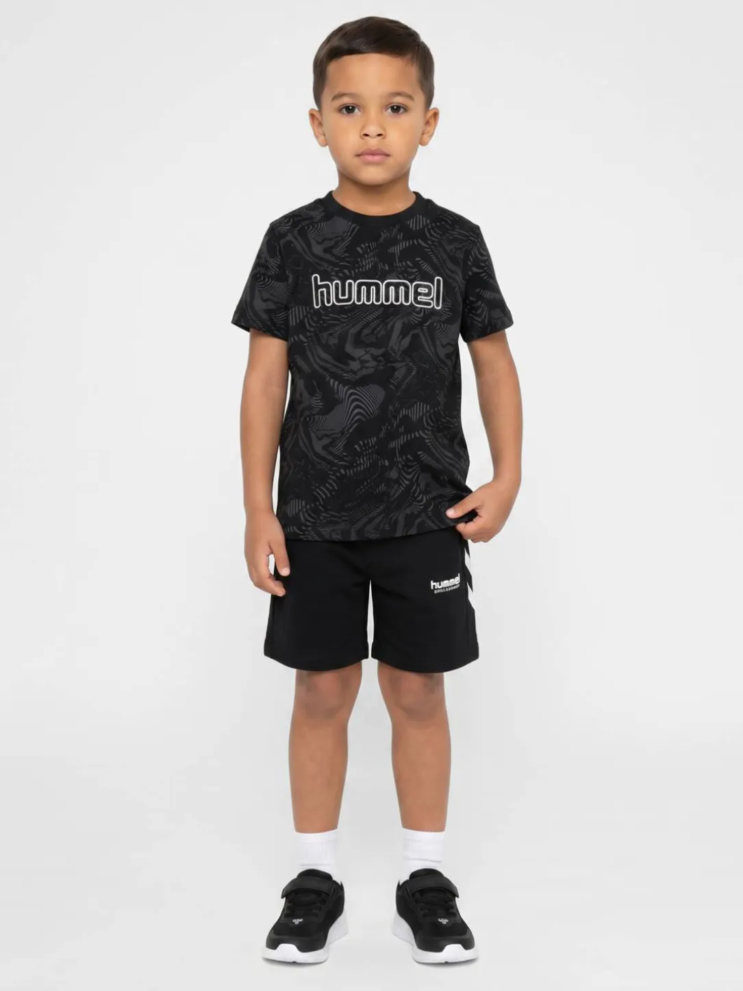 hmlJR AOP LOGO T-SHIRT