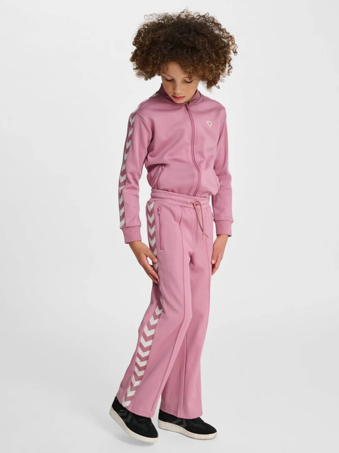 hmlJR ARCHIVE WIDE LEG POLY PANTS