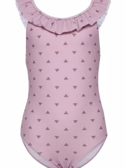 hmlJR BEE AOP FRILL SWIMSUIT