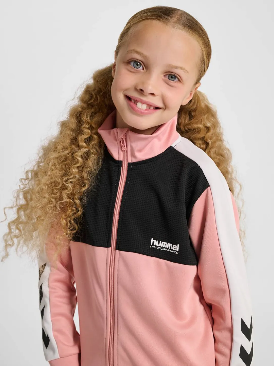 hmlJR COLORBLOCK TRACKSUIT